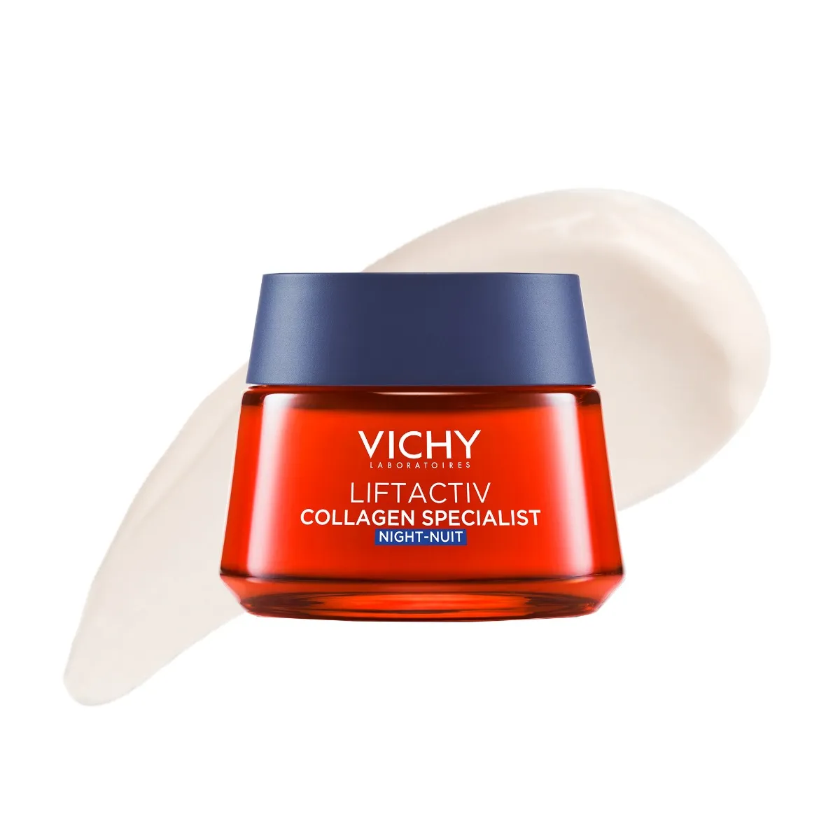 VICHY Liftactiv collagen specialist nočný krém proti vráskam a strate kolagénu v pleti 50 ML 1×50 ml, nočný krém proti vráskam