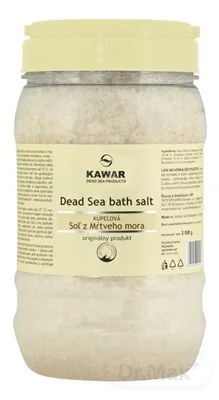KAWAR SOĽ Z MŔTVEHO MORA 1×2000 g, kúpeľová soľ