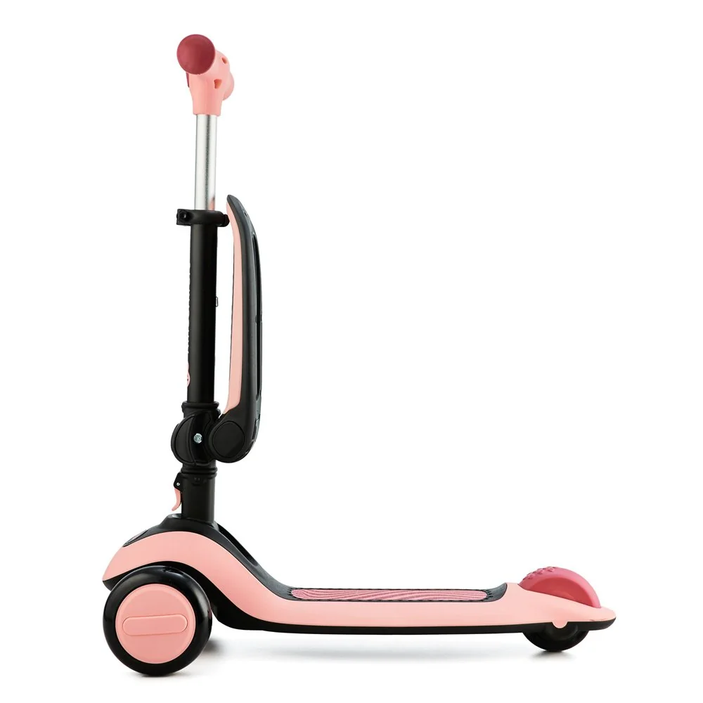 Odrážadlo a kolobežka 2v1 Halley Rose pink
