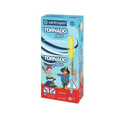 CENTROPEN Pero Centropen 2675/10 Tornado blue 1×1 ks, guľôčkové pero