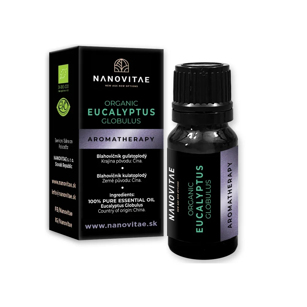 Eukalyptus esenciálny olej – ORGANIC quality 10ml
