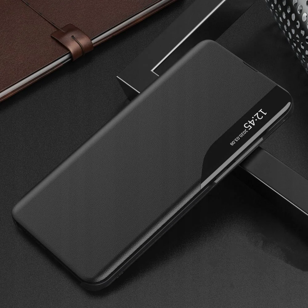 Tech-Protect Smart View knižkové puzdro na Samsung Galaxy A14 4G / 5G,čierne čierne