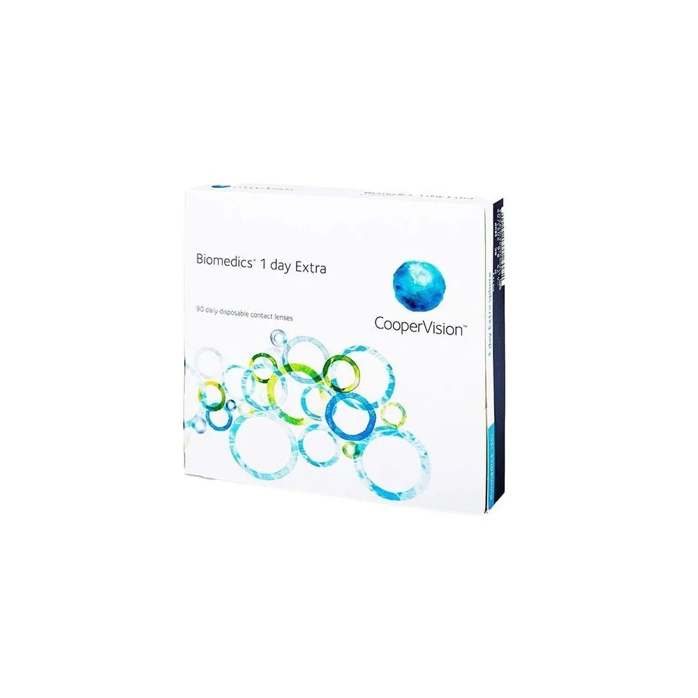 Denné Biomedics 1 Day Extra (90 šošoviek) Dioptrie: -8, Zakrivenie: 8.6