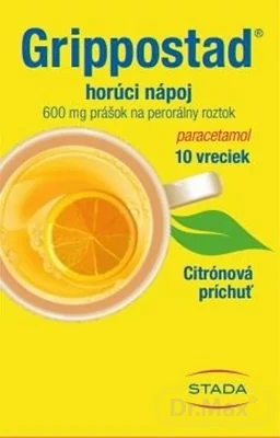 Grippostad horúci nápoj 1×10 ks, liek voči chrípke