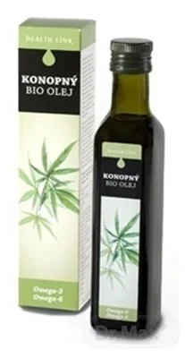 Health Link KONOPNÝ OLEJ 1×250 ml, konopný panenský olej