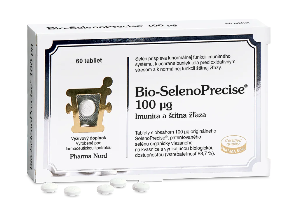 PHARMA NORD BIO-SELENOPrecise 100 mcg 1×60 tbl, výživový doplnok