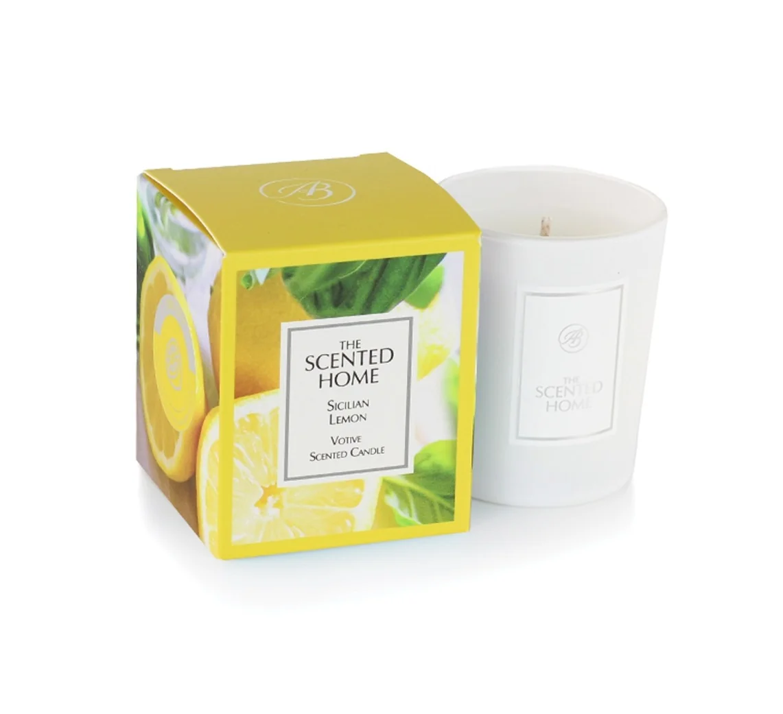 Vonná sviečka THE SCENTED HOME - SICILIAN LEMON 70g