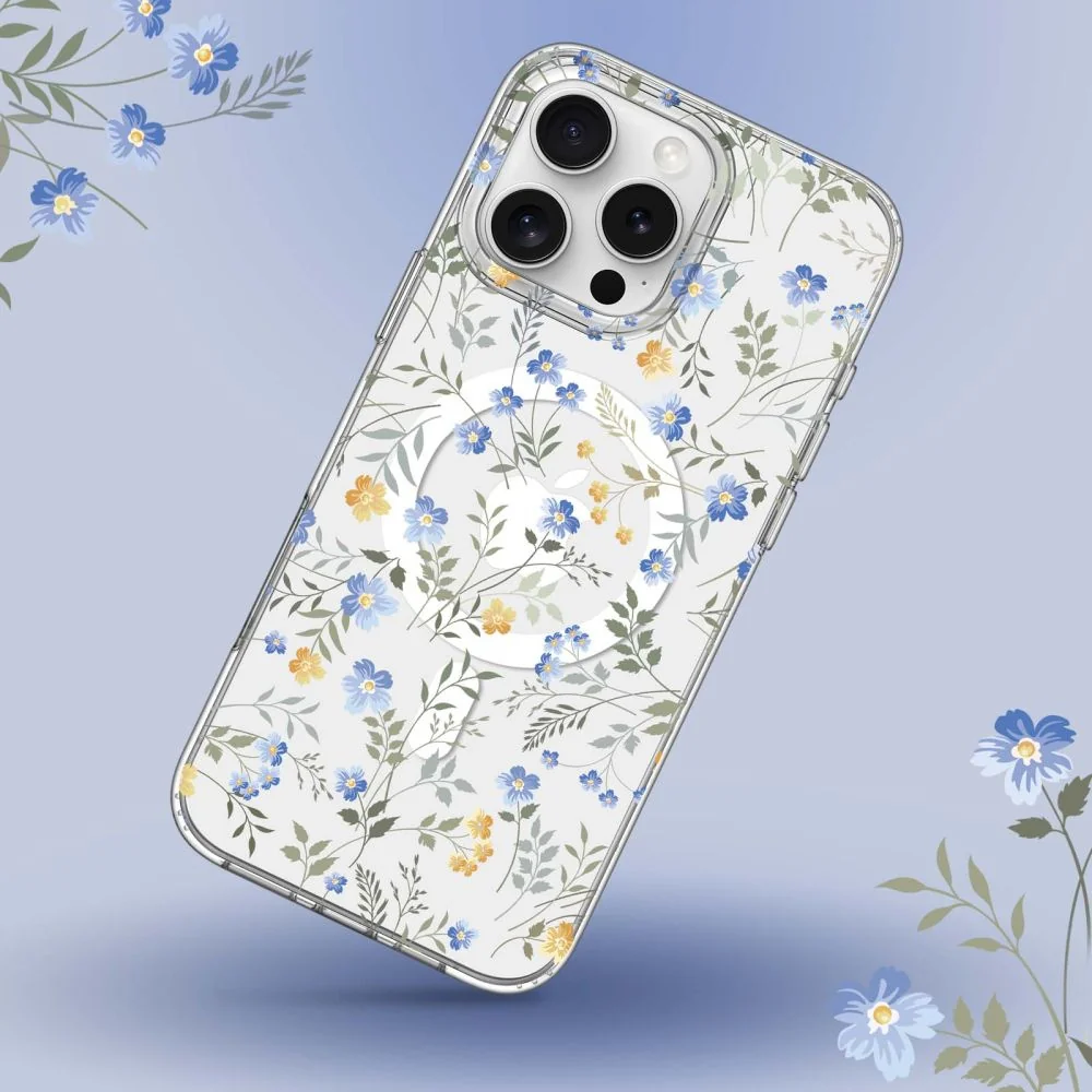 Tech-Protect Magmood MagSafe kryt na iPhone 16 Pro, spring flowers
