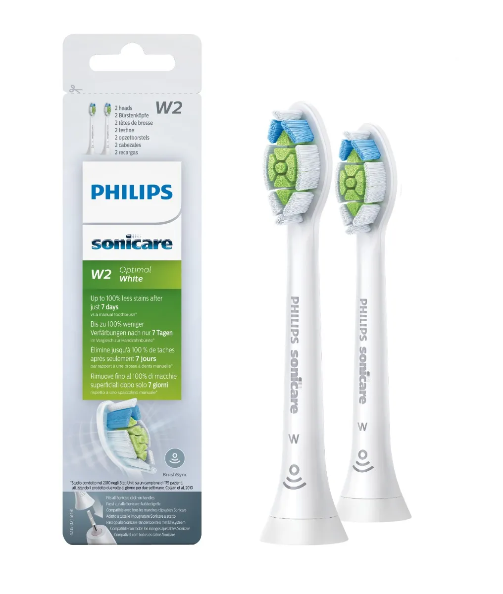 Philips Sonicare Optimal White HX6062/10 1×2 ks, náhradné hlavice