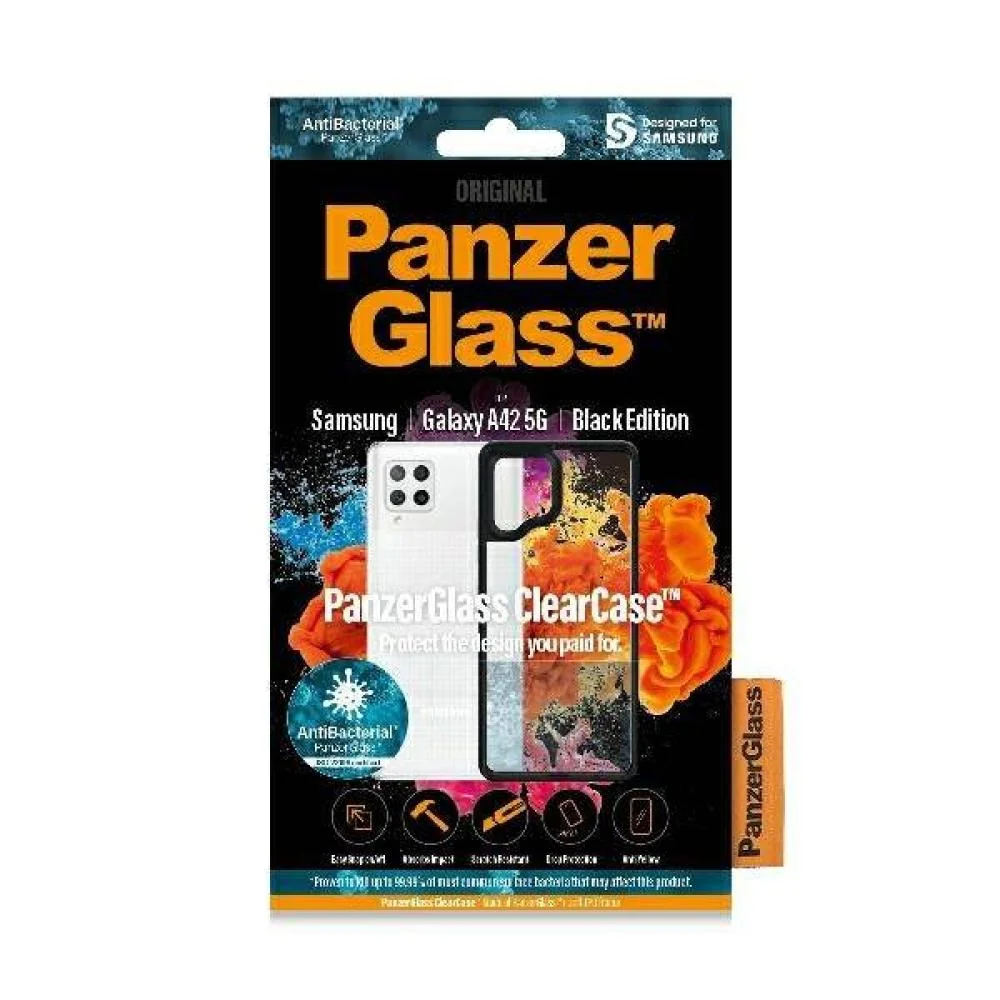 Clearcase puzdro pre Samsung Galaxy A42 5G - Čierna