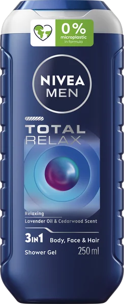 Nivea Men Sprchový gél Total Relax 250 ml
