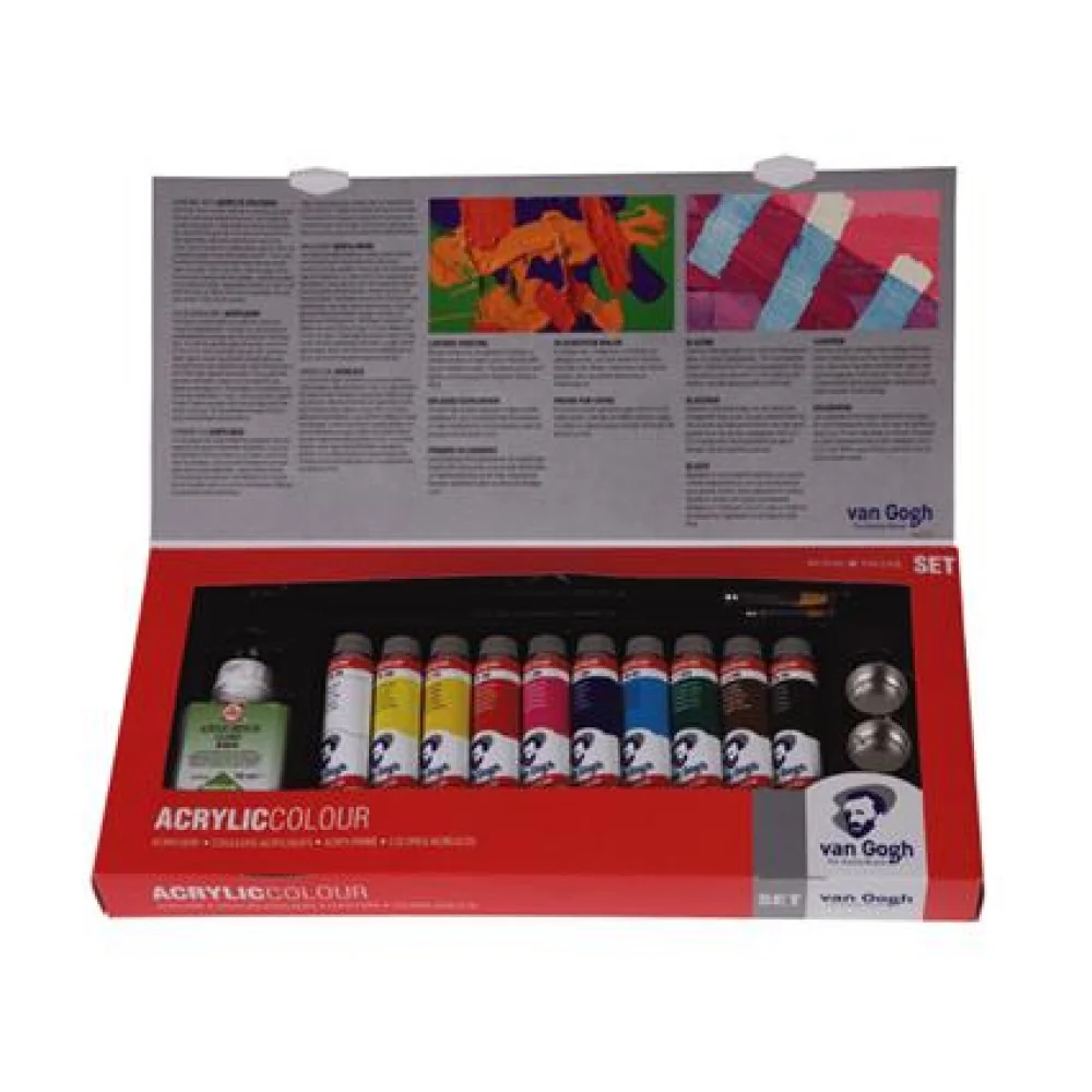 Acrylic Colour Advanced Van Gogh sada akrylových farieb 10x40 ml -Van Gogh