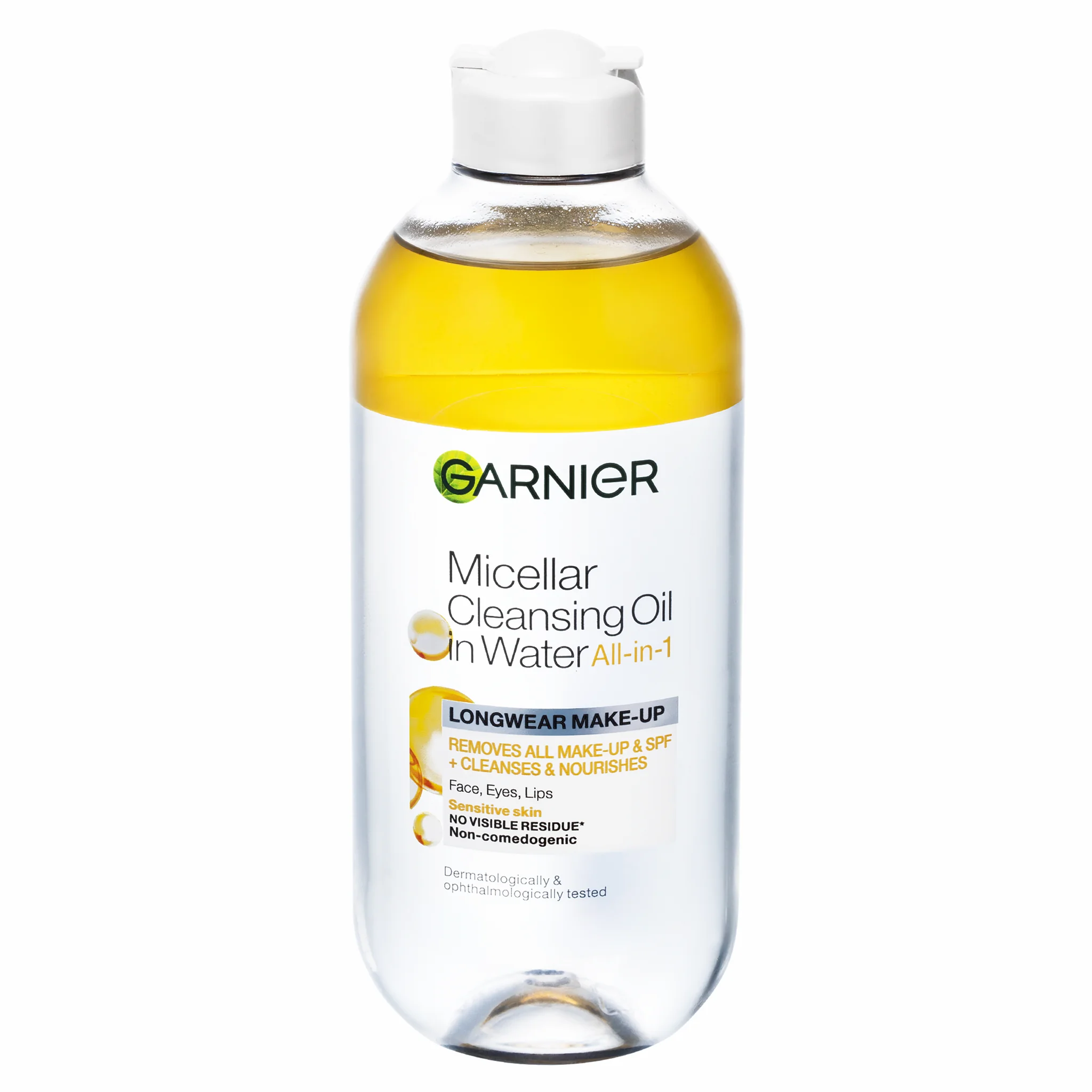 GARNIER Skin [[ NATURALS ]] Dvojfázová Micelárna voda 1×400 ml, micelárna voda All in 1, s olejom