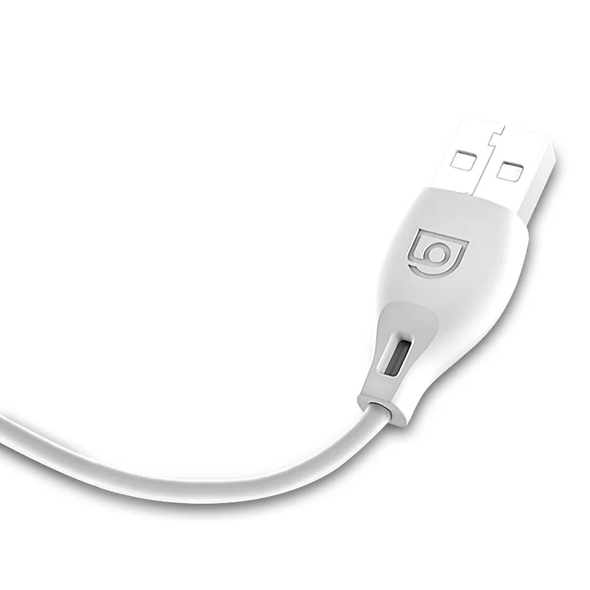 Dudao L4L kábel USB / Lightning 2.1A 2m, biely