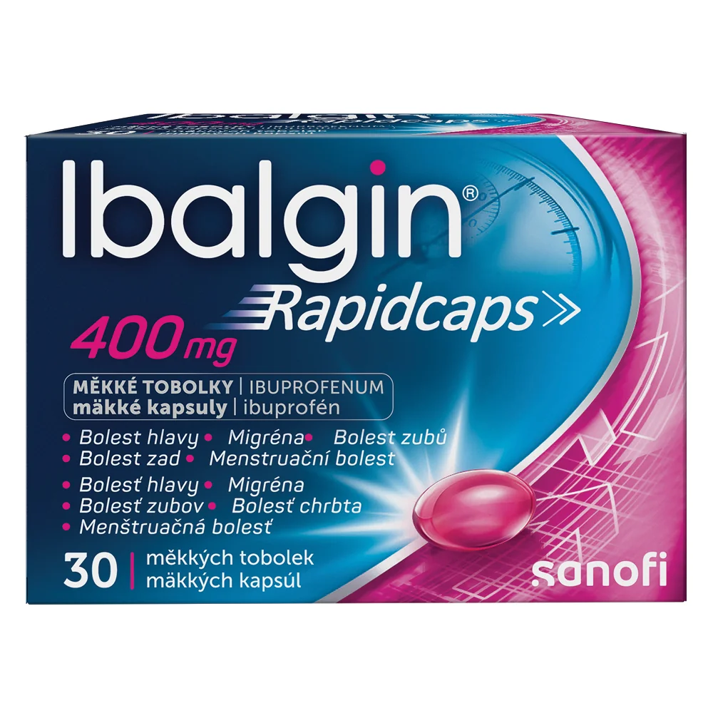 Ibalgin Rapidcaps 400 mg 30 cps