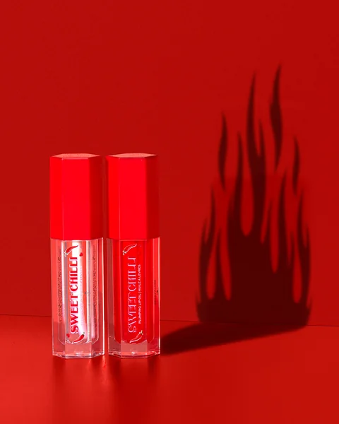 I♥Revolution, Sweet Chilli Plumping Lip Oil - Clear 1×4 ml, starostlivosť o pery