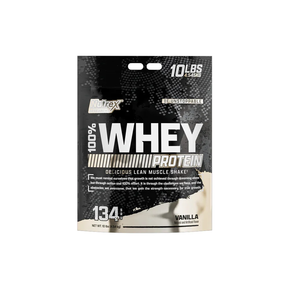 Nutrex 100% Whey 4540 g vanilka