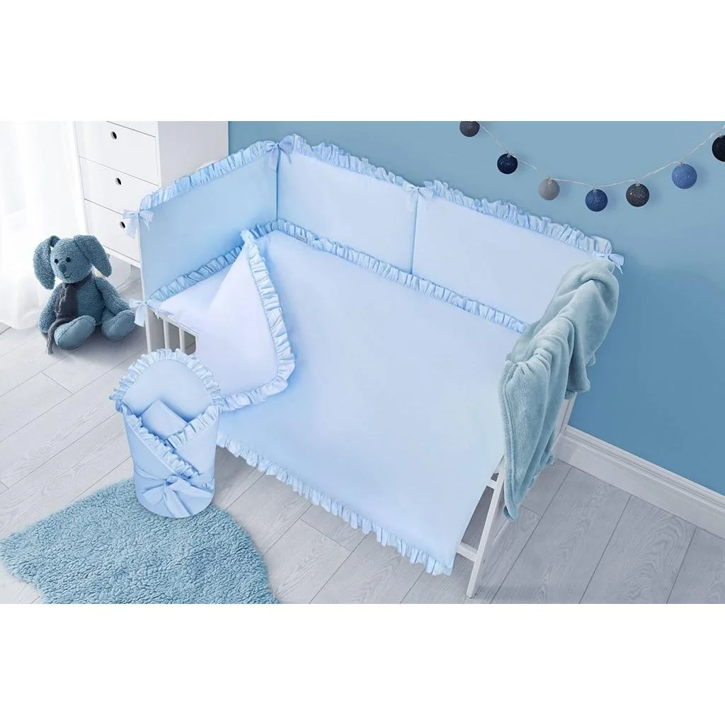 5-dielne posteľné obliečky Belisima PURE 100/135 blue , 20C50346