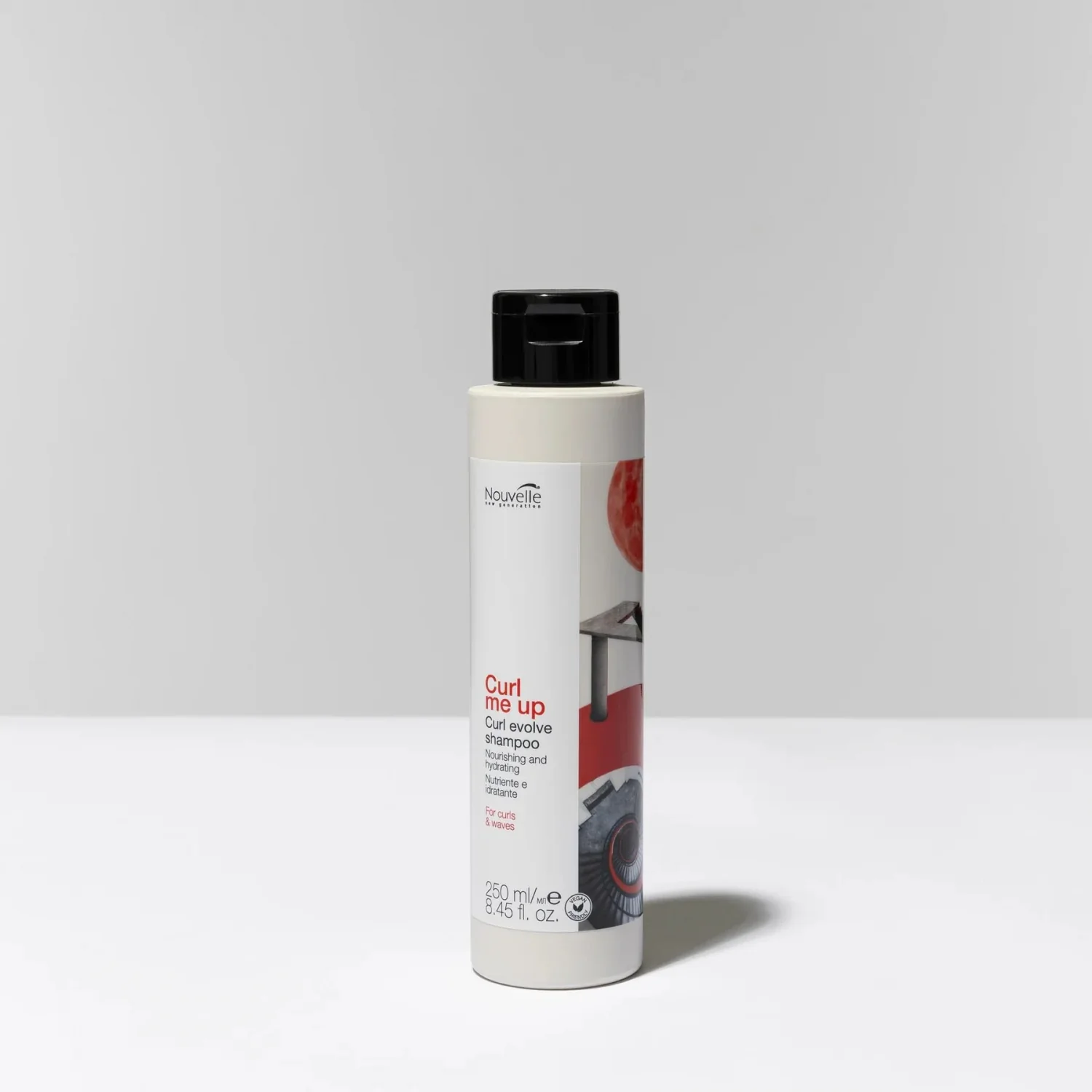 Nouvelle CURL ME UP CURL EVOLVE SHAMPOO - Disciplinujúci a hydratačný šampón pre kučeravé vlasy a vlny - 250 ml