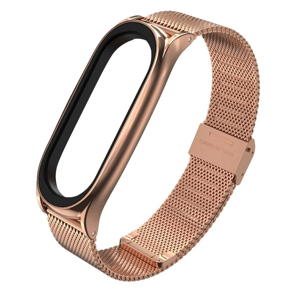Tech-Protect Milanese remienok na Xiaomi Mi Band 7 rose gold