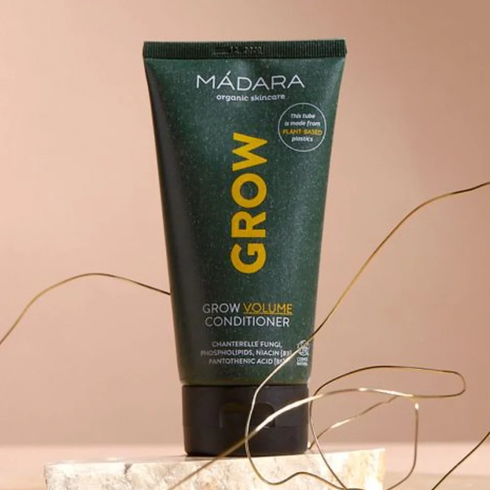 Mádara Grow, Kondicionér Pre Objem A Rast Vlasov 1×175 ml, prírodný hydratačný kondicionér