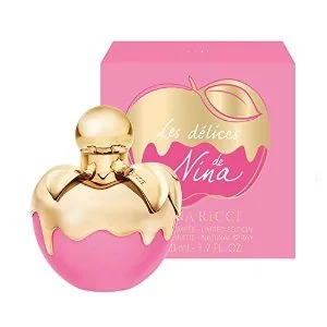 Nina Ricci Les Delices De Nina Edt 50ml 1×50 ml, toaletná voda