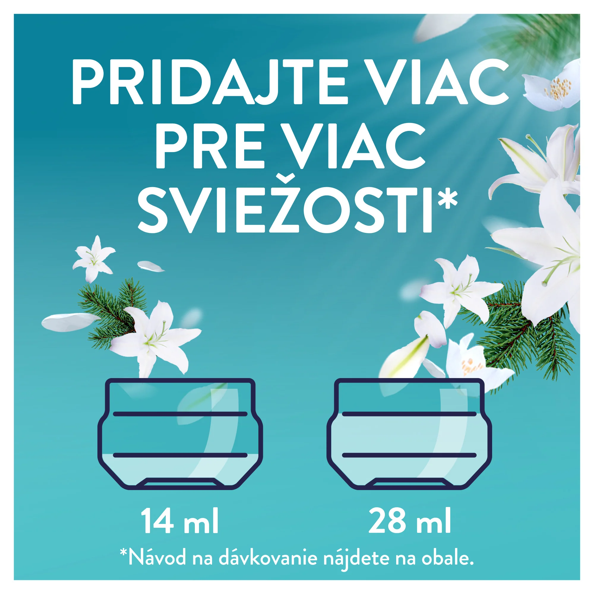 Lenor Fresh Air Northern Solstice aviváž, 50 praní 700 ml