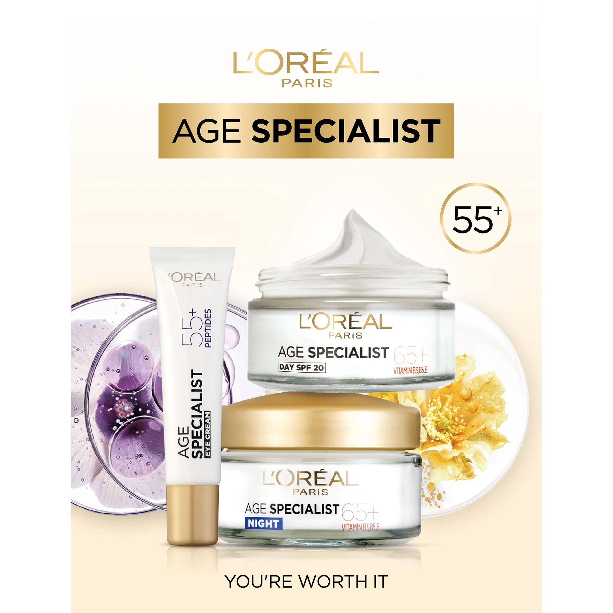L'Oréal Age Specialist 55+ – vianočný set 2026 1 set