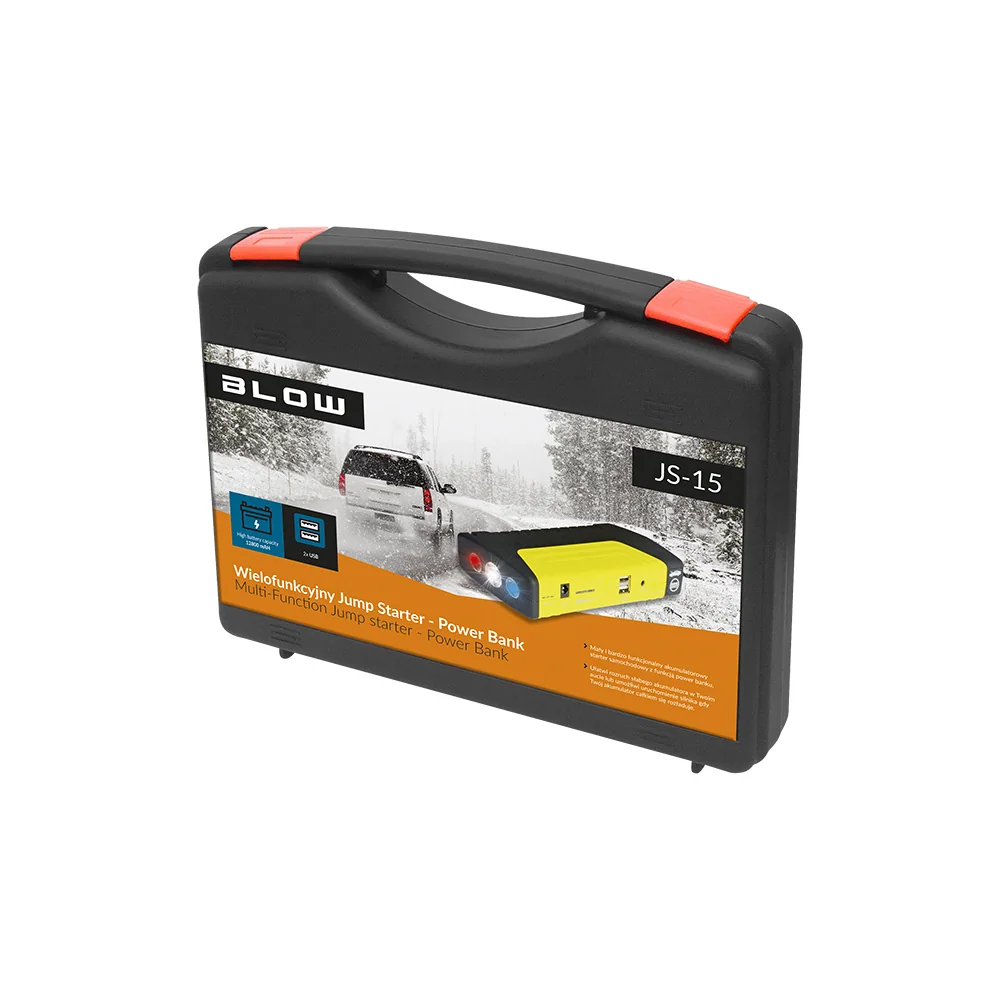 Batéria POWERBANK JUMP STARTER BLOW JS-15 12800mAh