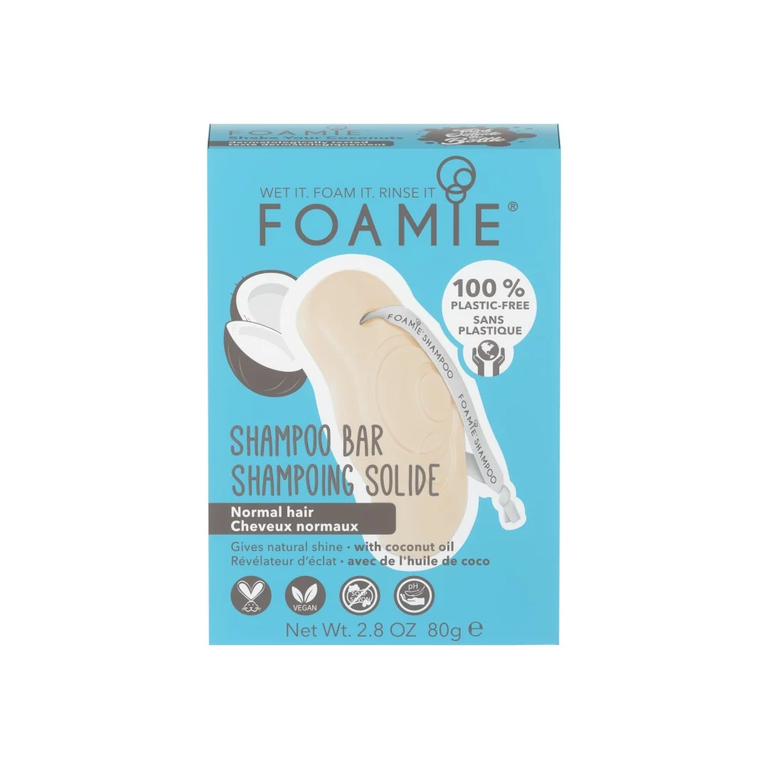 Foamie Tuhý šampón Shake Your Coconuts 1×1 ks, tuhý šampón