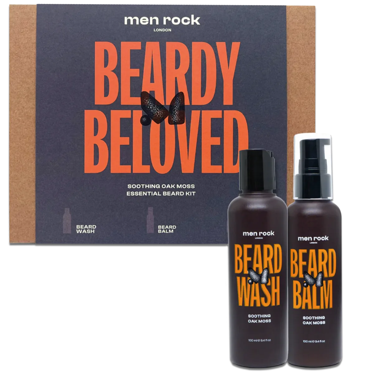Súprava na starostlivosť o bradu Men Rock Beardy Beloved Oak Moss