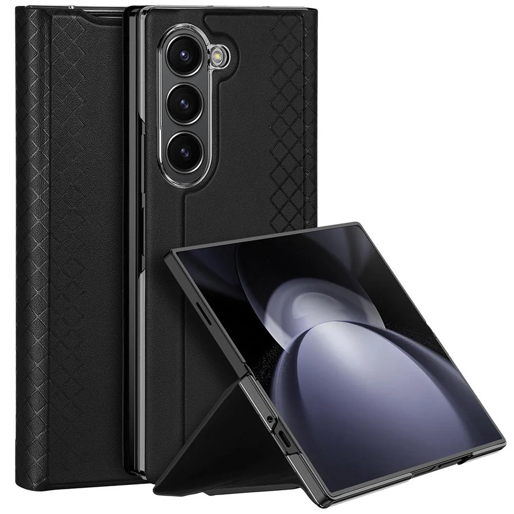 Knížkové puzdro pre Samsung Galaxy Z Fold SE, Modrá Magnetické zatváranie, skladací stojan
