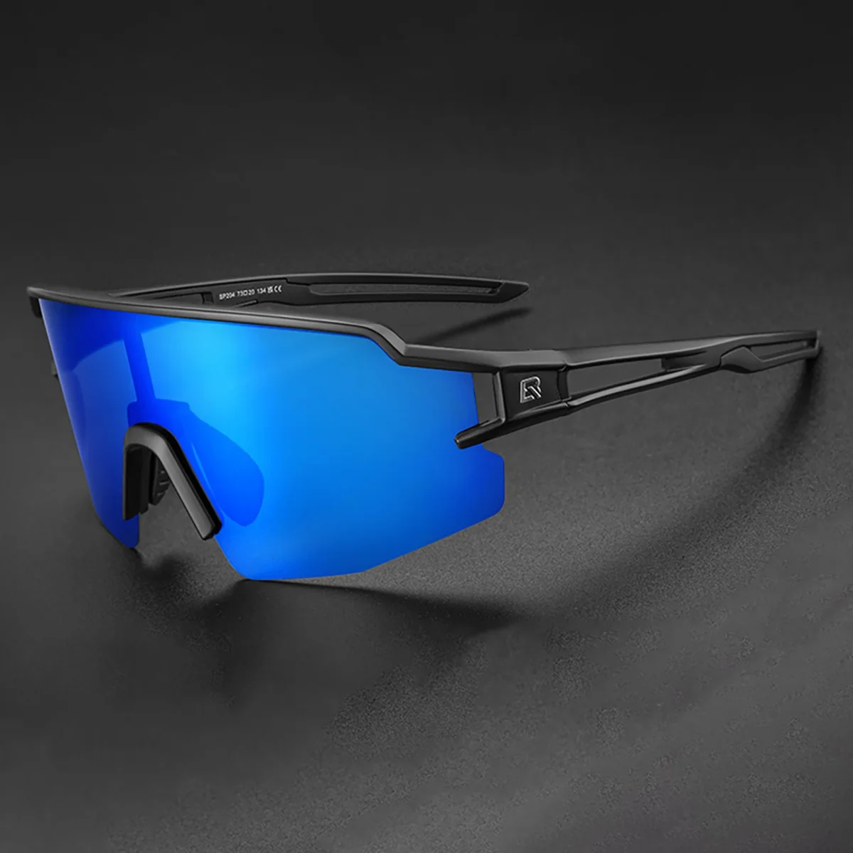 Rockbros RB8007 Polarized cyklistické okuliare, čierne / modré