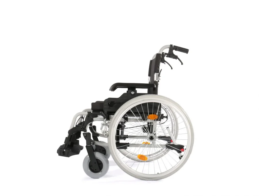 Ľahký skladací invalidný vozík Cruiser Active s hliníkovým rámom – šírka sedadla 45 cm