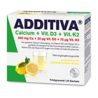 Additiva Vápnik + D3 +  K2, nápoj