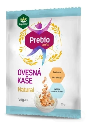 topnatur Prebio OVSENÁ KAŠA Natural 1×65 g, ovsená kaša