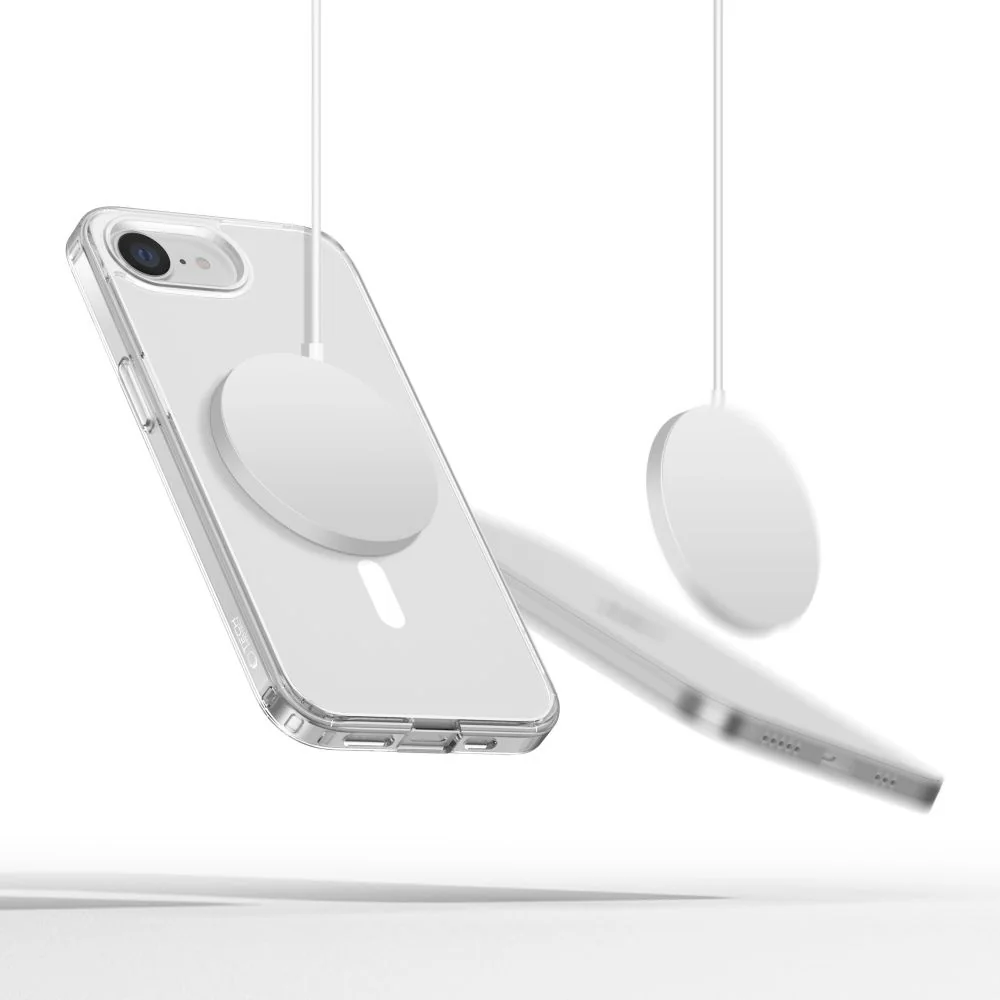 Tech-Protect FlexAir Hybrid MagSafe kryt na iPhone 16e, priesvitný