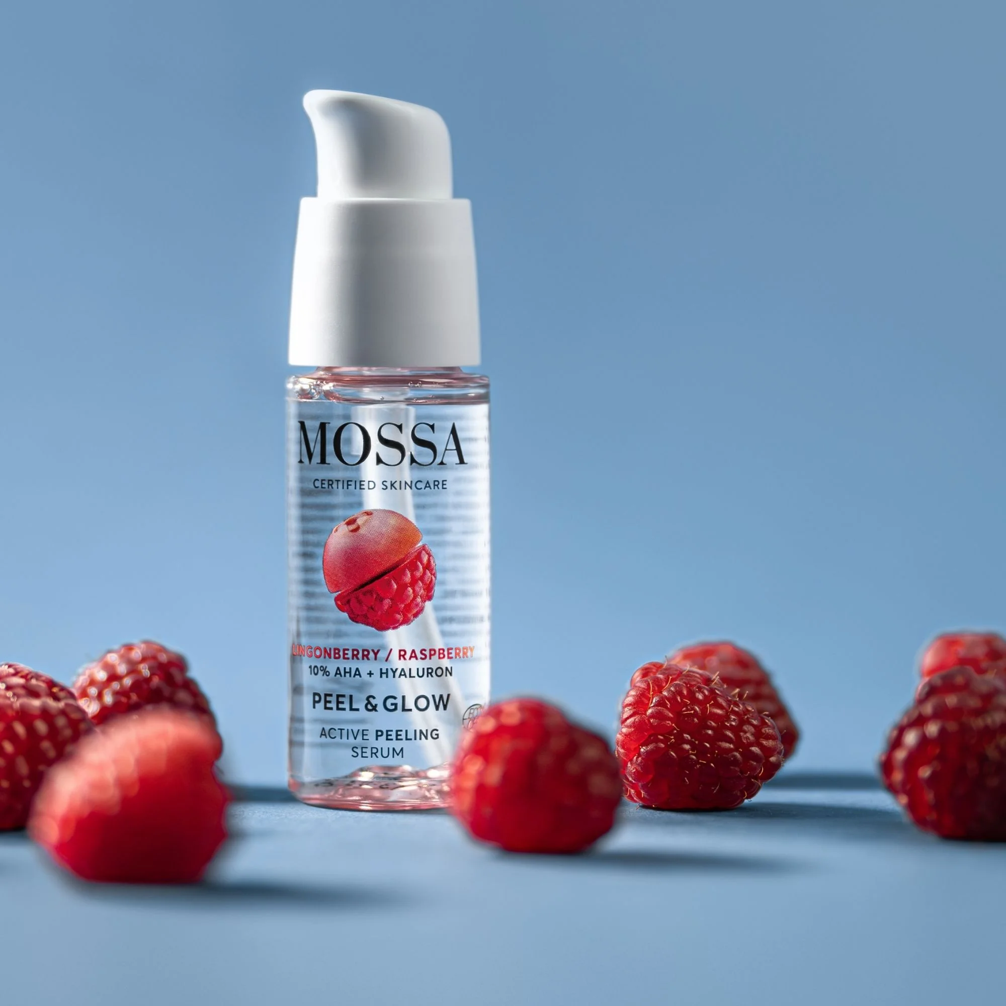 MOSSA Peelingové sérum, PEEL & GLOW 30 ml