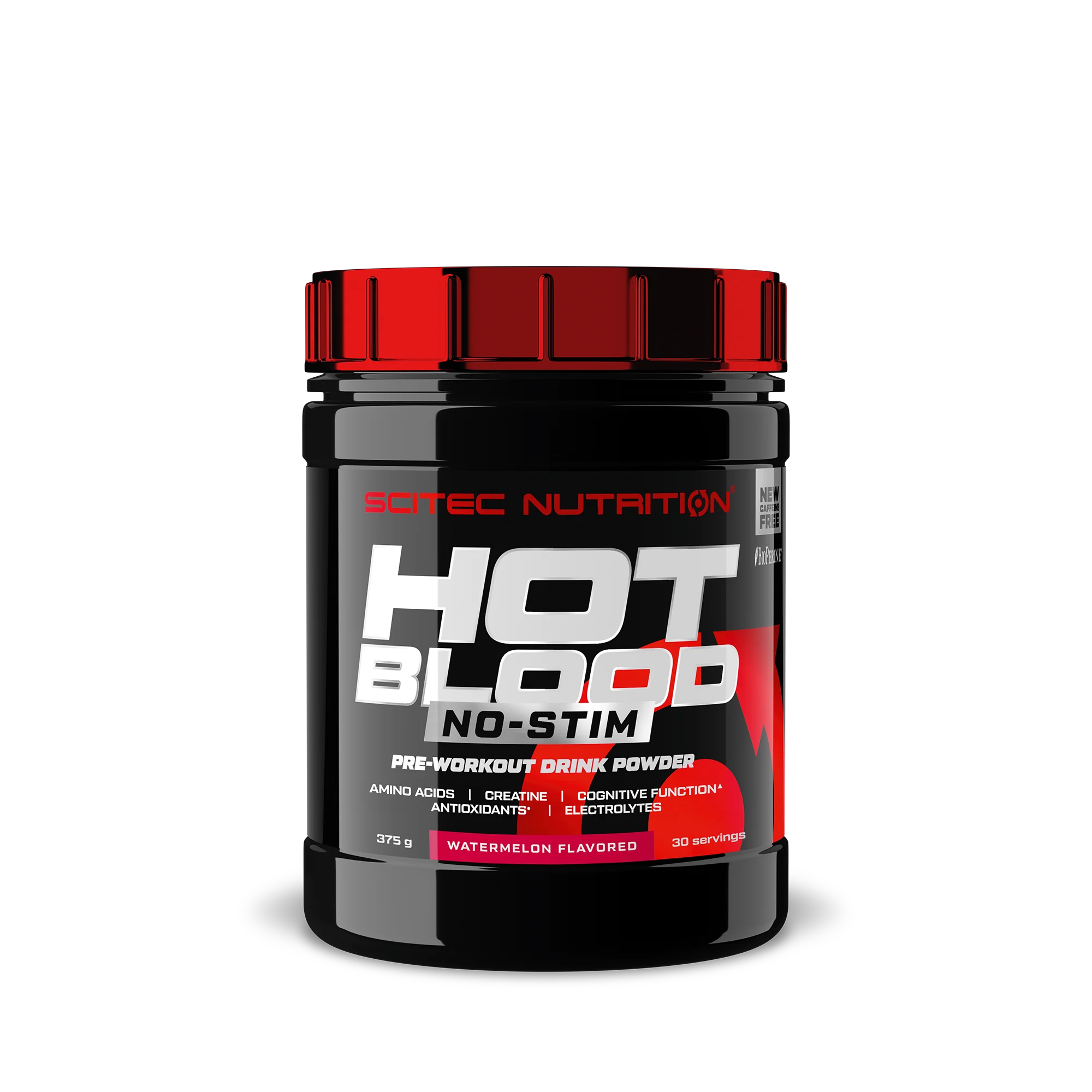 Scitec Nutrition Hot Blood No-Stim watermelon 1×375 g, výživový doplnok