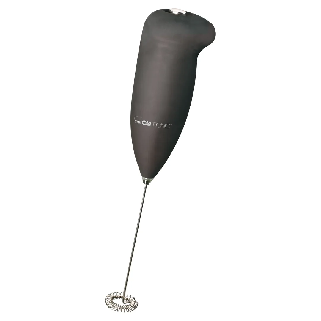 Clatronic MS 3089 batériový napeňovač mlieka čierny