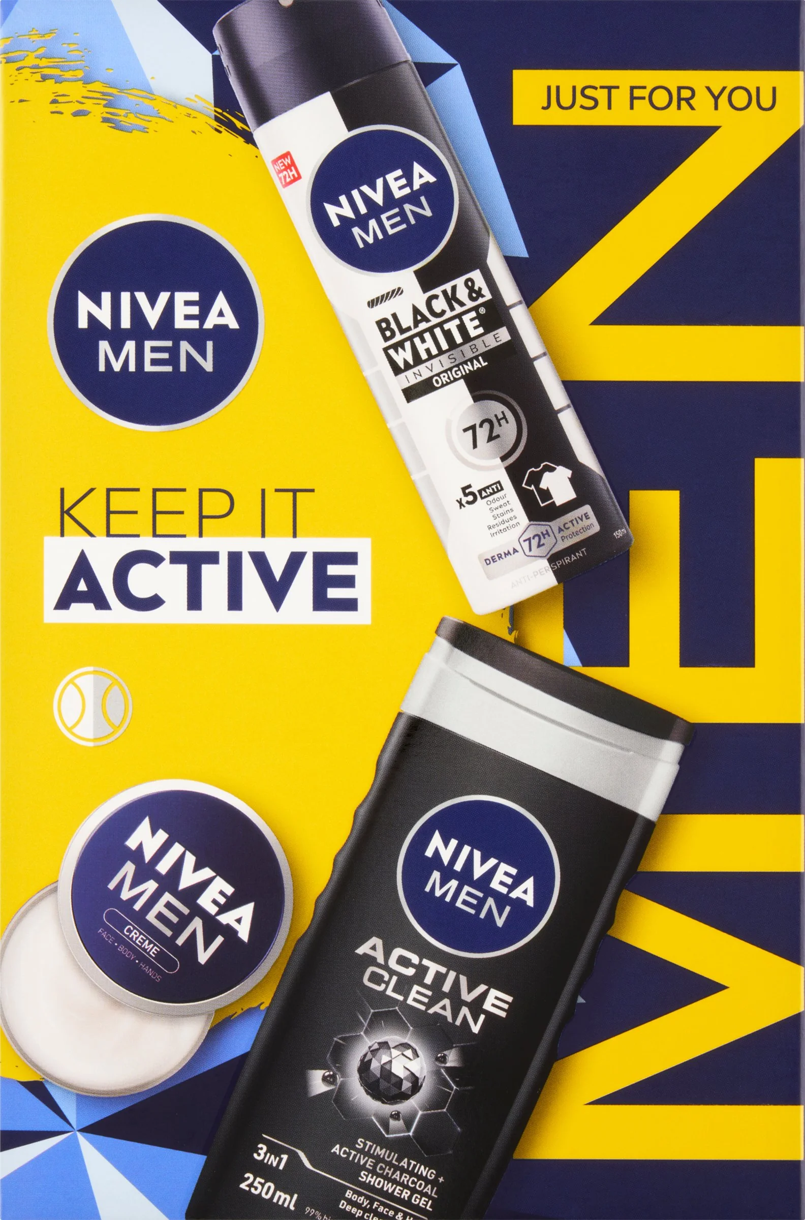 NIVEA MEN BOX DEO ORIGINAL 1×1 ks, darčekové balenie