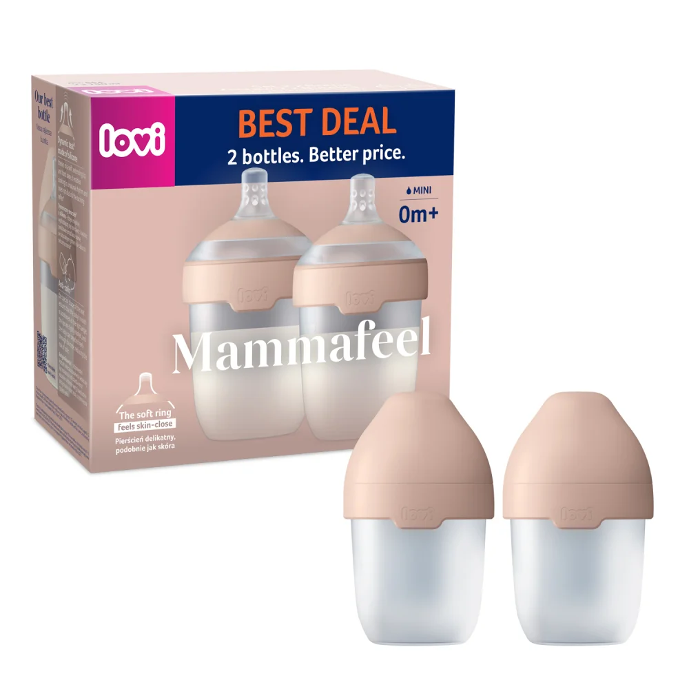 LOVI Sada fliaš MAMMAFEEL 150ml 2ks 2 ks