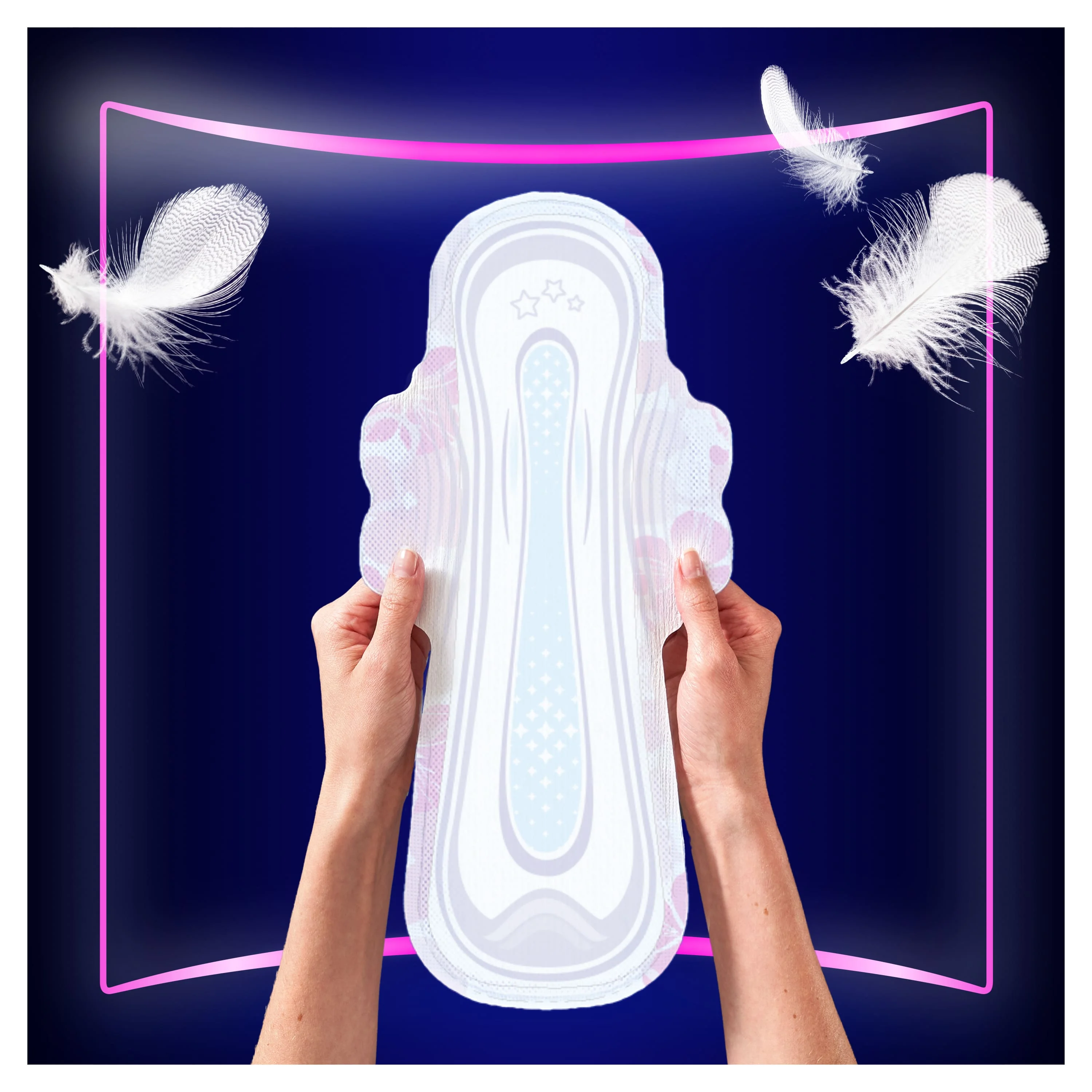 Always Platinum Secure Night Extra hygienické vložky s krídelkami 16ks, veľkosť 5 16 ks