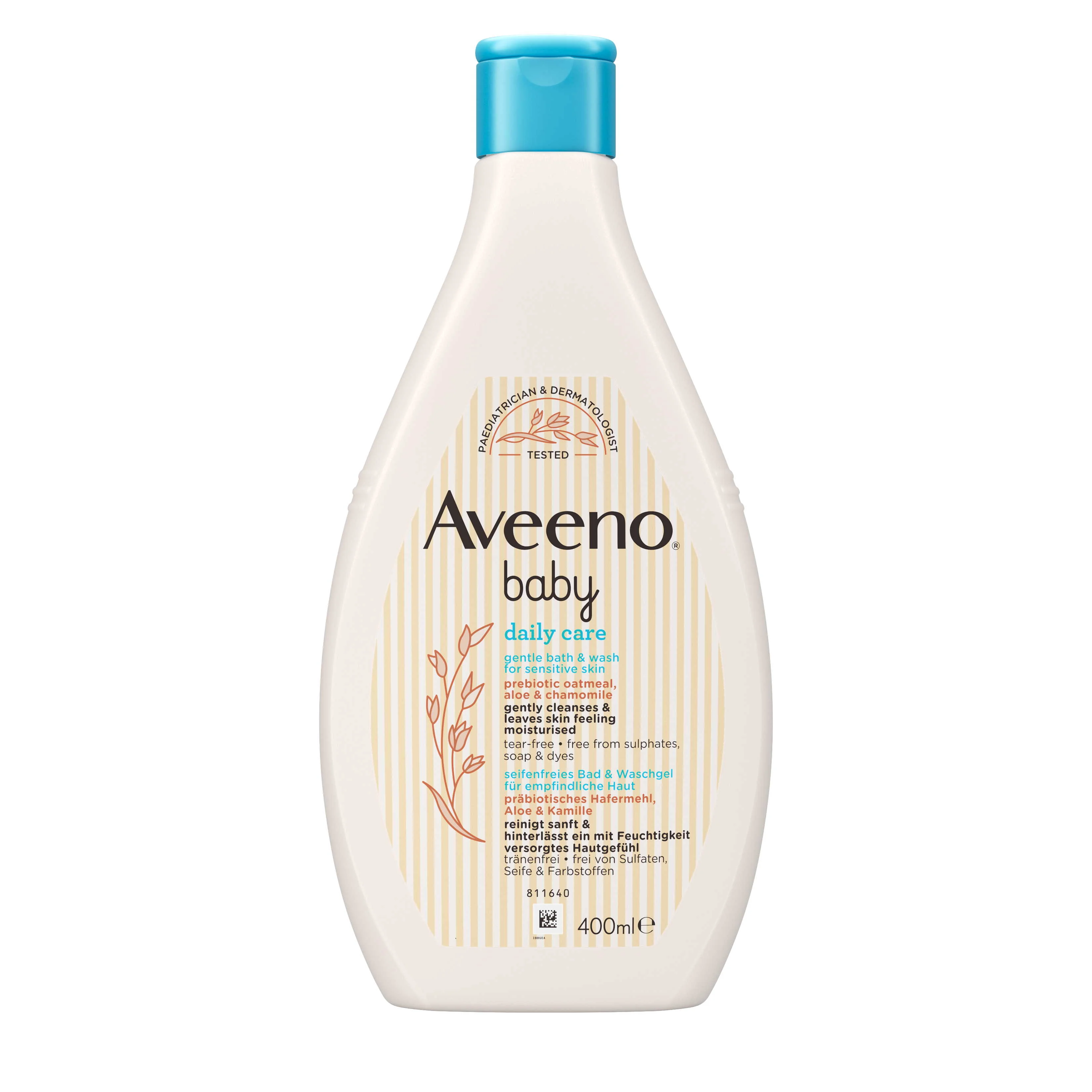 AVEENO® Baby Daily Care Jemný kúpeľ & umývací gél 400 ml