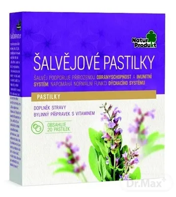 NaturProdukt ŠALVIOVE PASTILKY