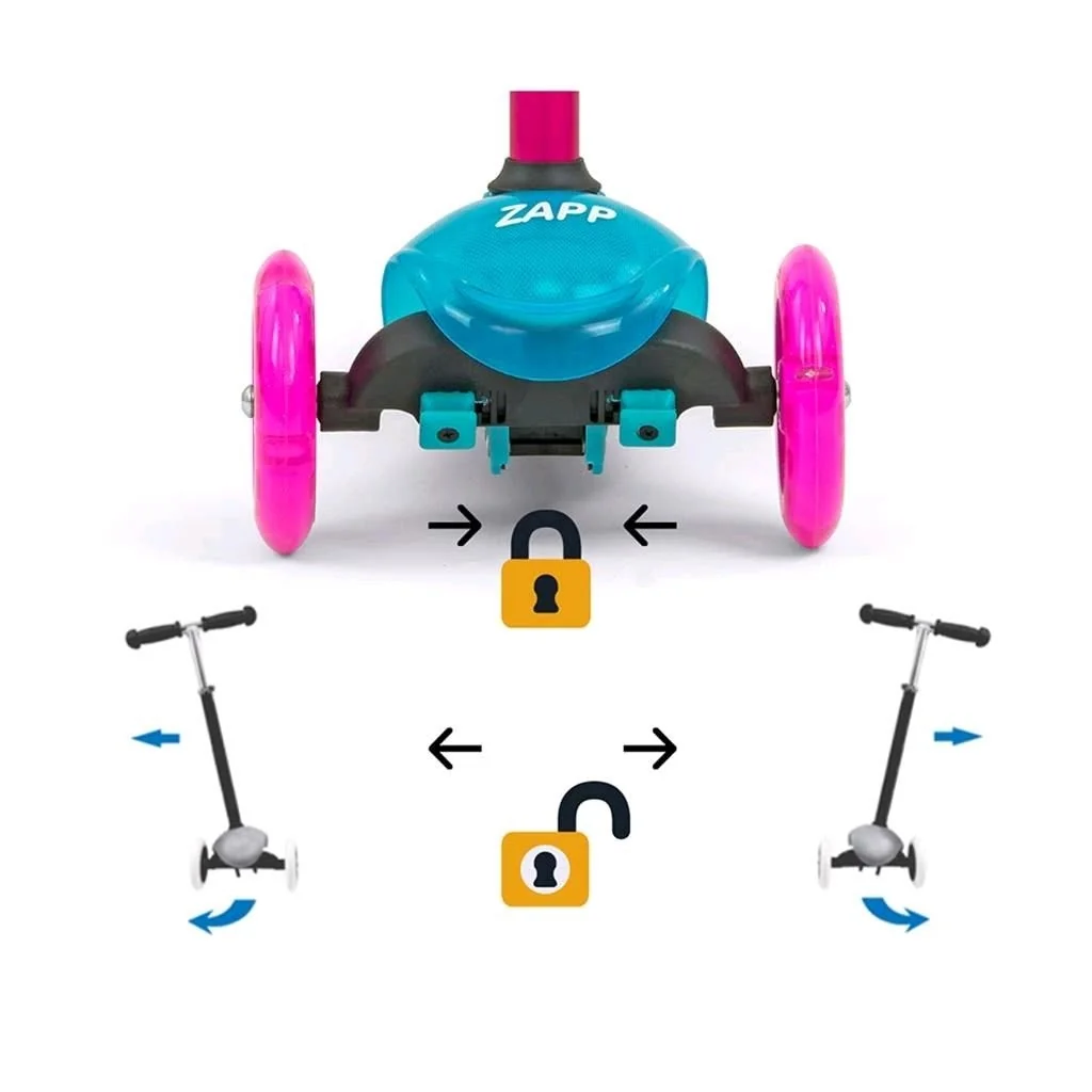 Detská kolobežka Milly Mally Scooter Zapp green , 20C43382