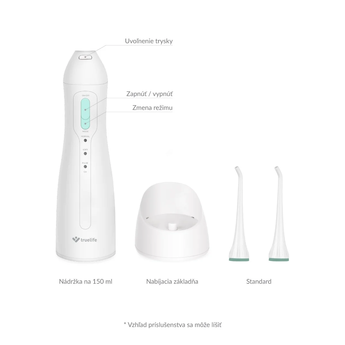 TrueLife AquaFloss Compact 1×1 ks, ústna sprcha