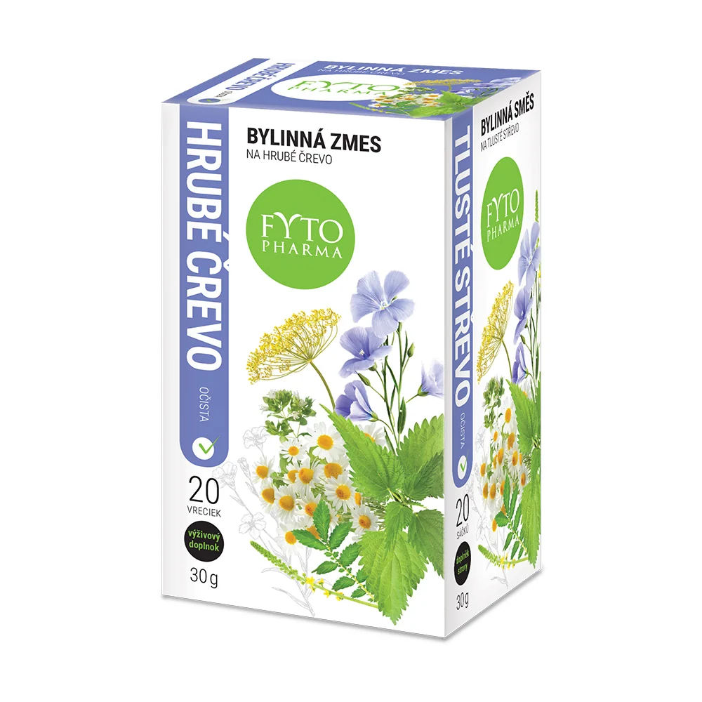 Fytopharma Bylinná zmes na hrubé črevo 30 g