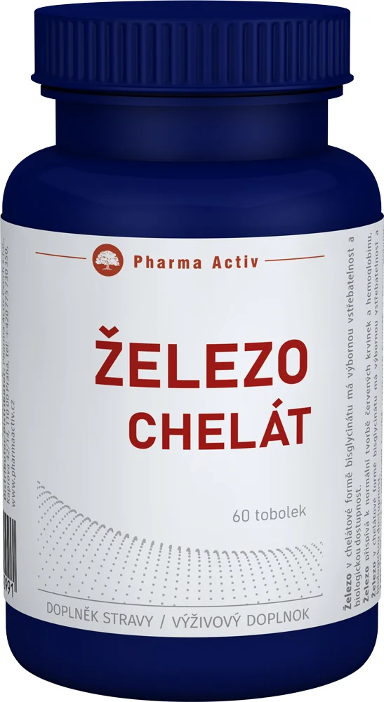 ŽELEZO CHELÁT 60 cps