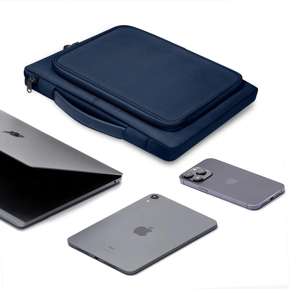 Tech-Protect Basic taška na notebook 15-16'', tmavomodrá